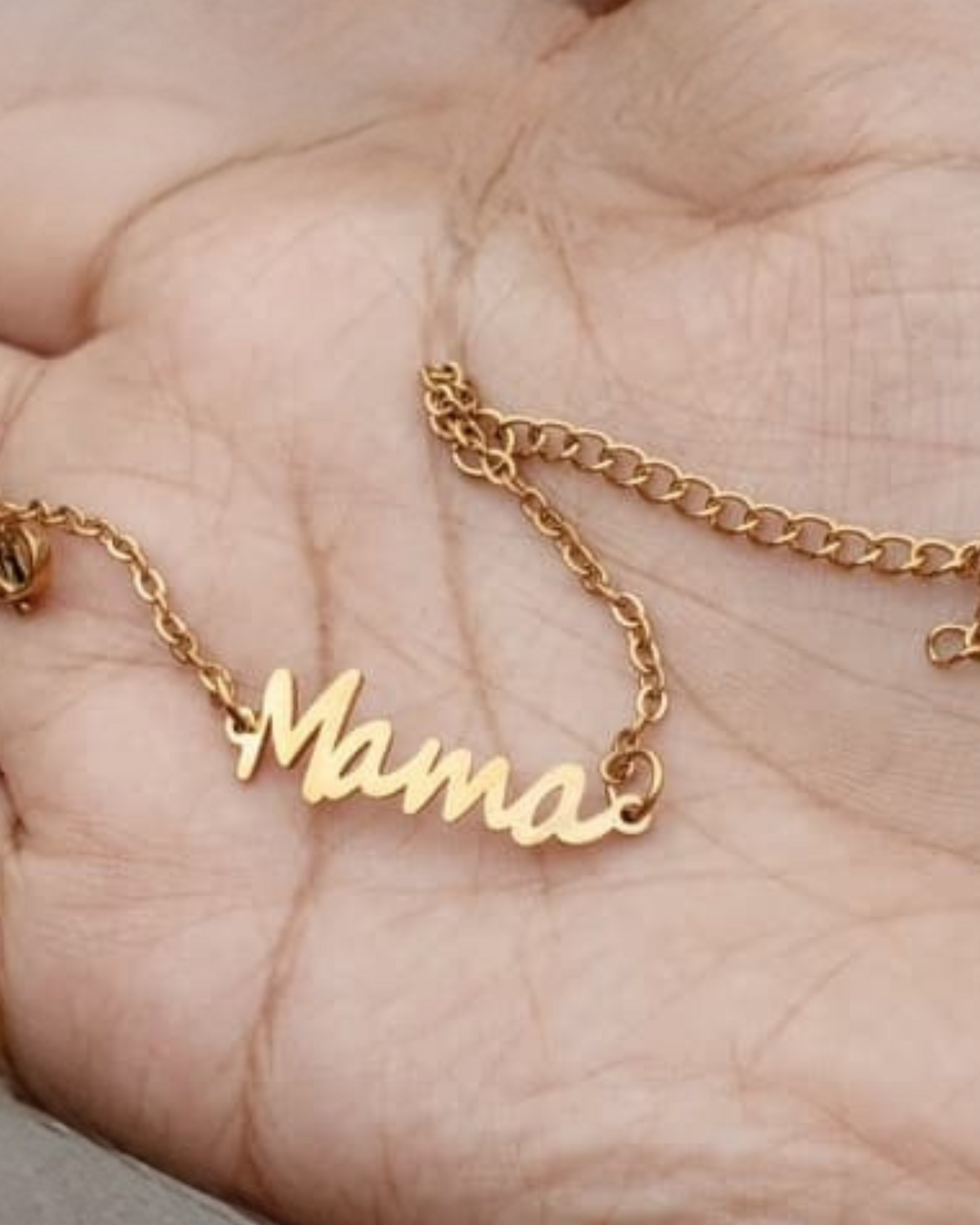 Gold “Mama” Bracelet