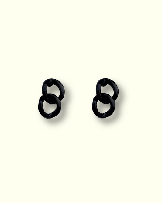 Acrylic Chain Drop Earrings
