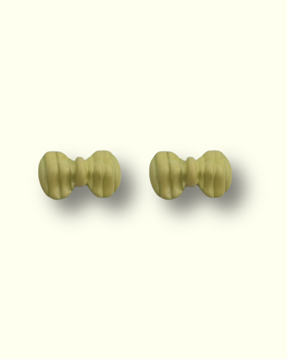 Bow Pebble Earring