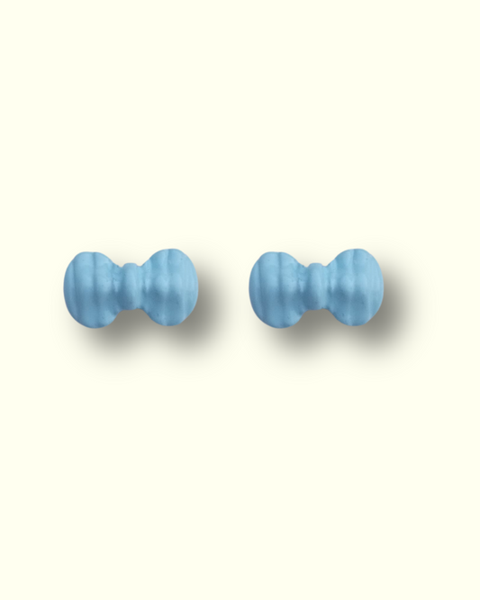 Bow Pebble Earring