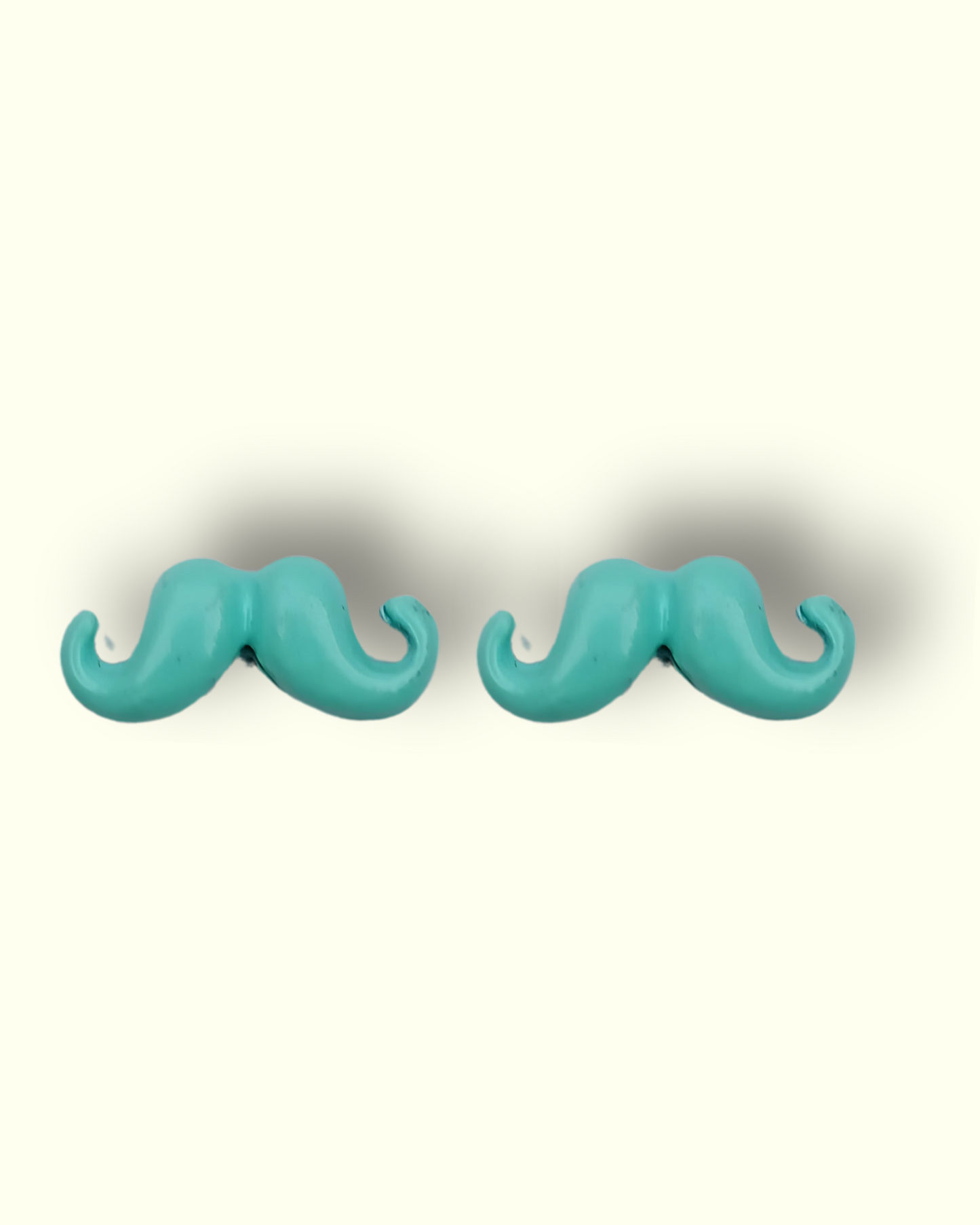 Mustache Stud Earrings