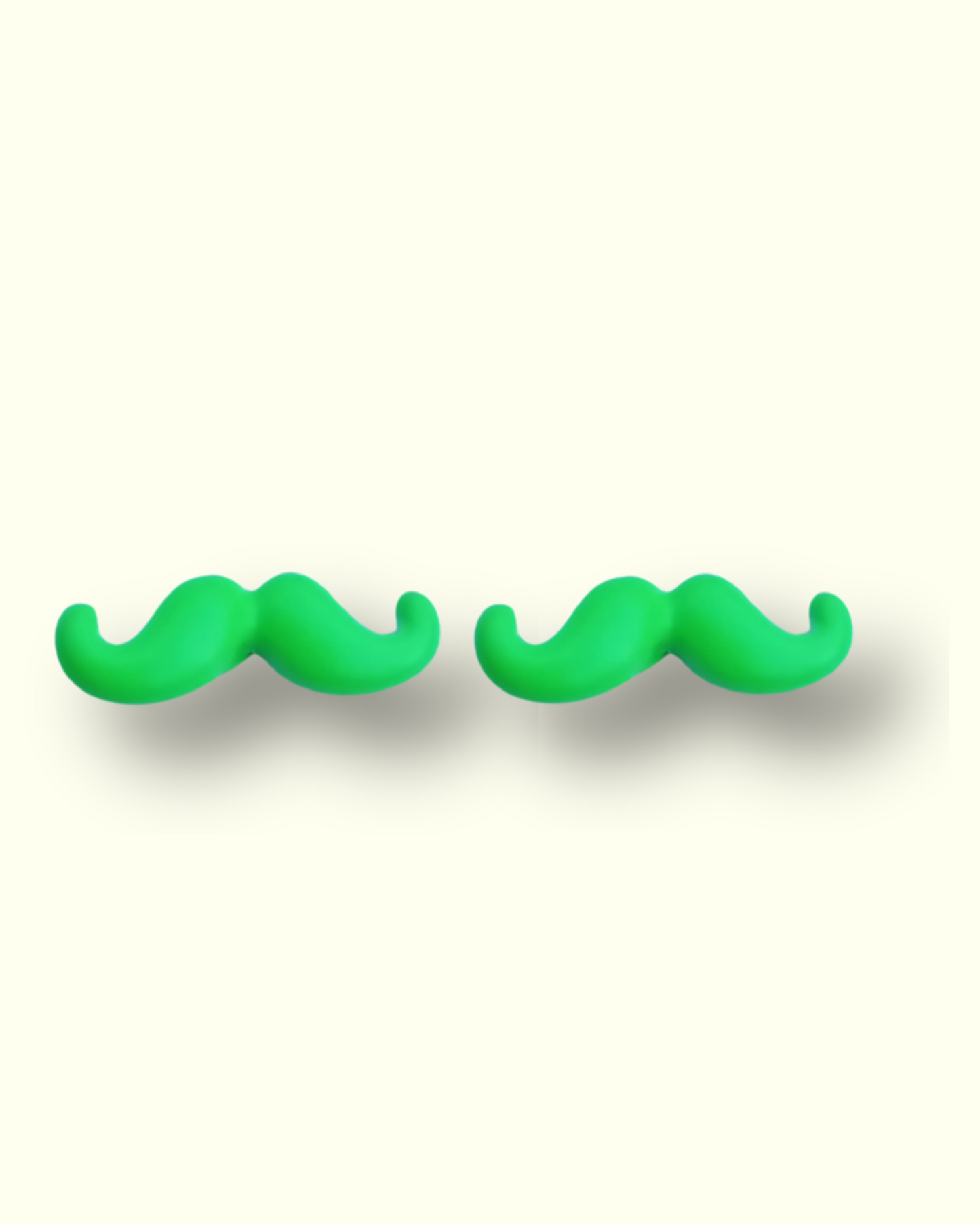 Mustache Stud Earrings