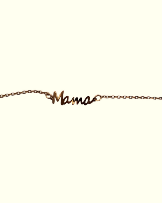 Gold “Mama” Bracelet