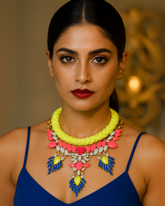 Multicolor Statement Necklace
