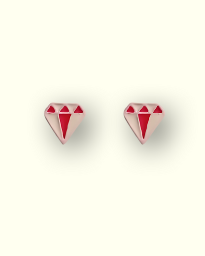 Kids Triangle Stud Earrings