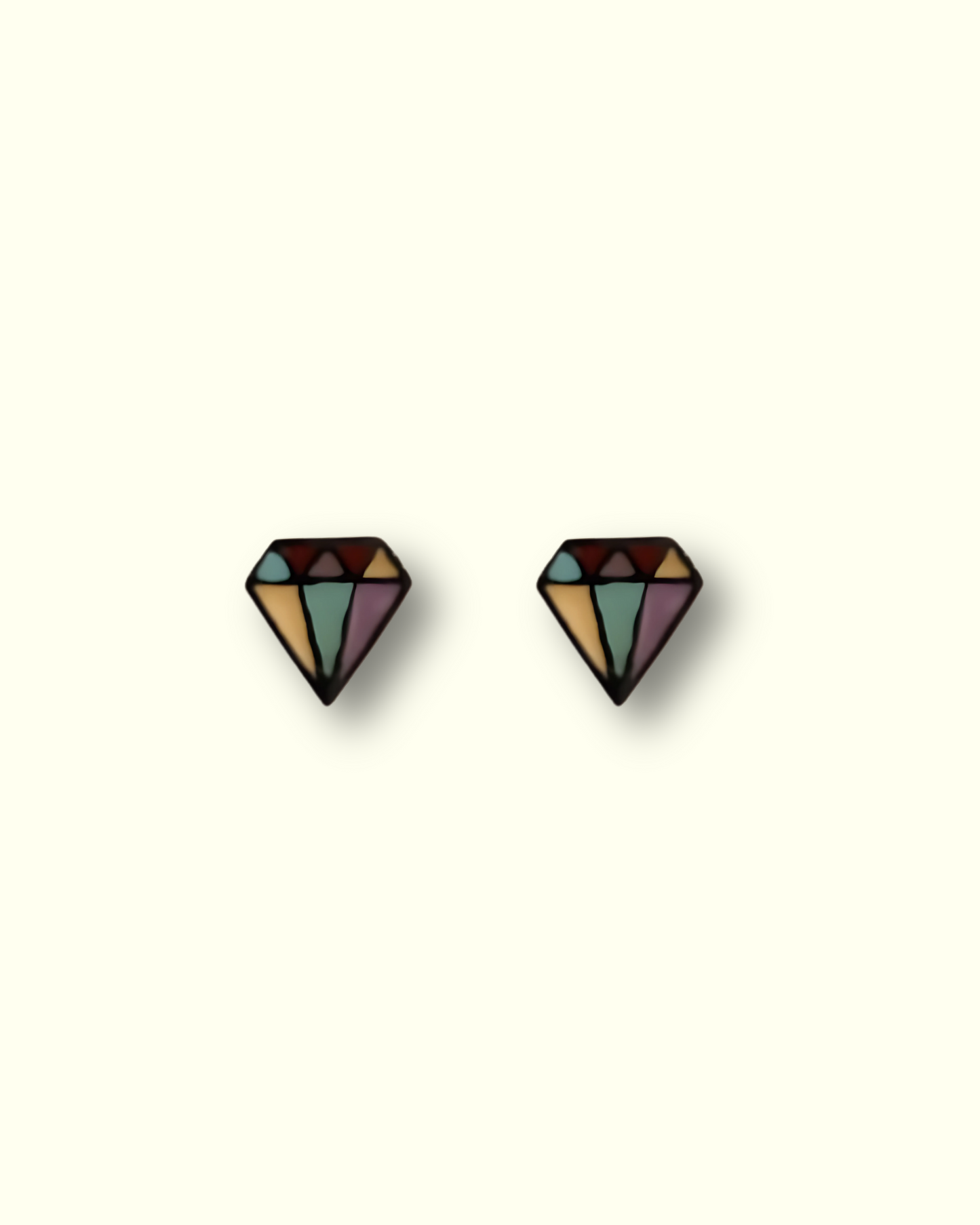 Kids Triangle Stud Earrings