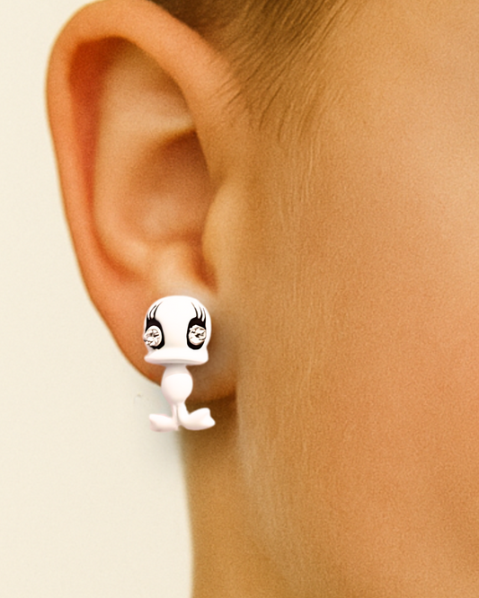 Cartoon Inspired Stud Earrings