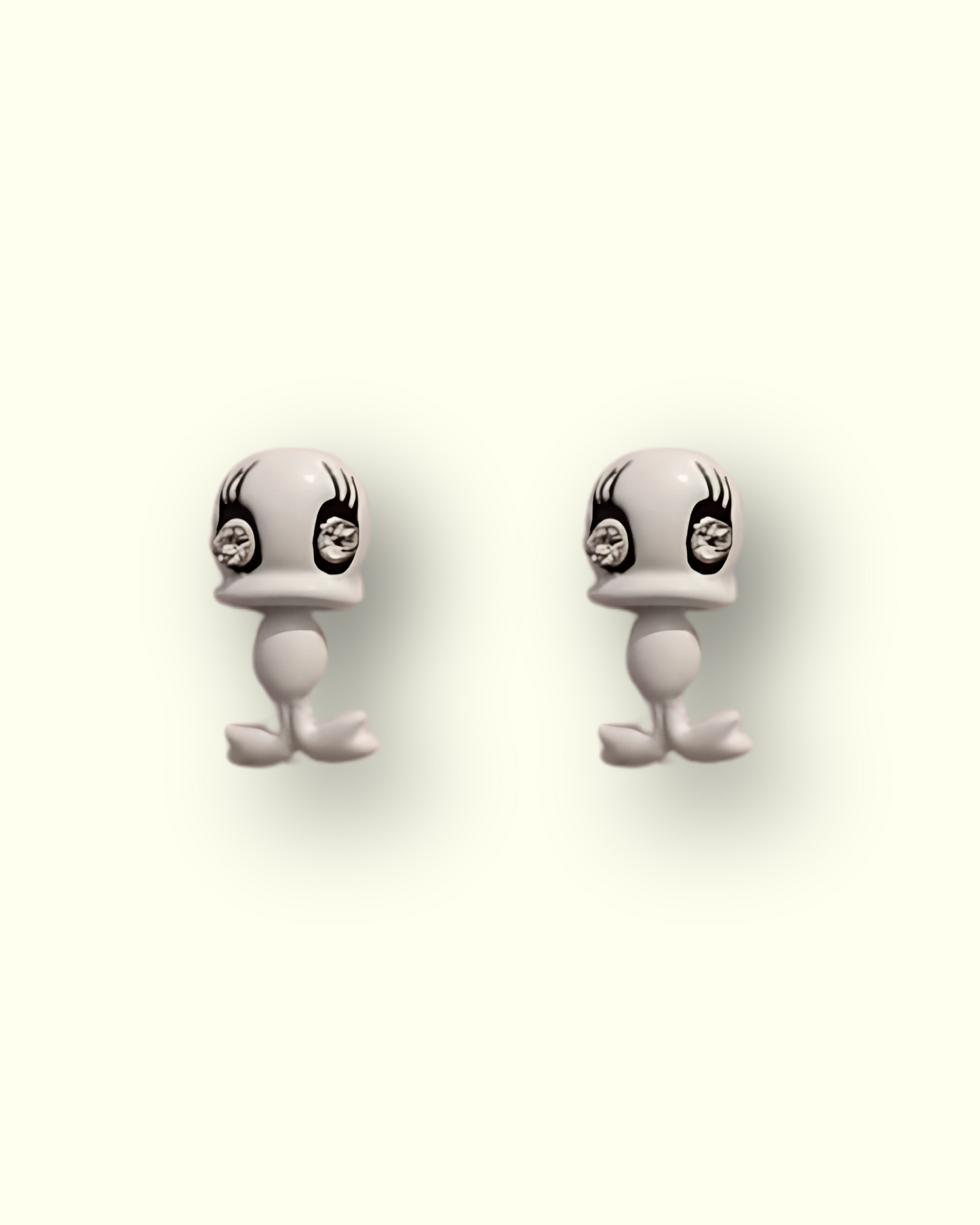 Cartoon Inspired Stud Earrings