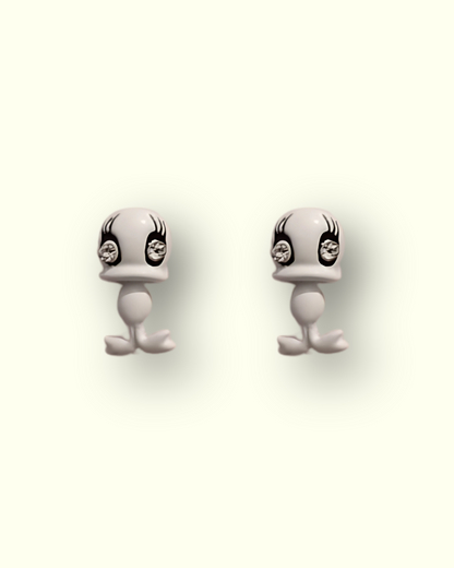 Cartoon Inspired Stud Earrings
