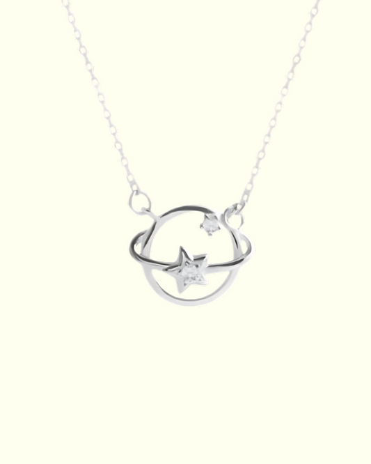Celeste Knot Pendant Necklace
