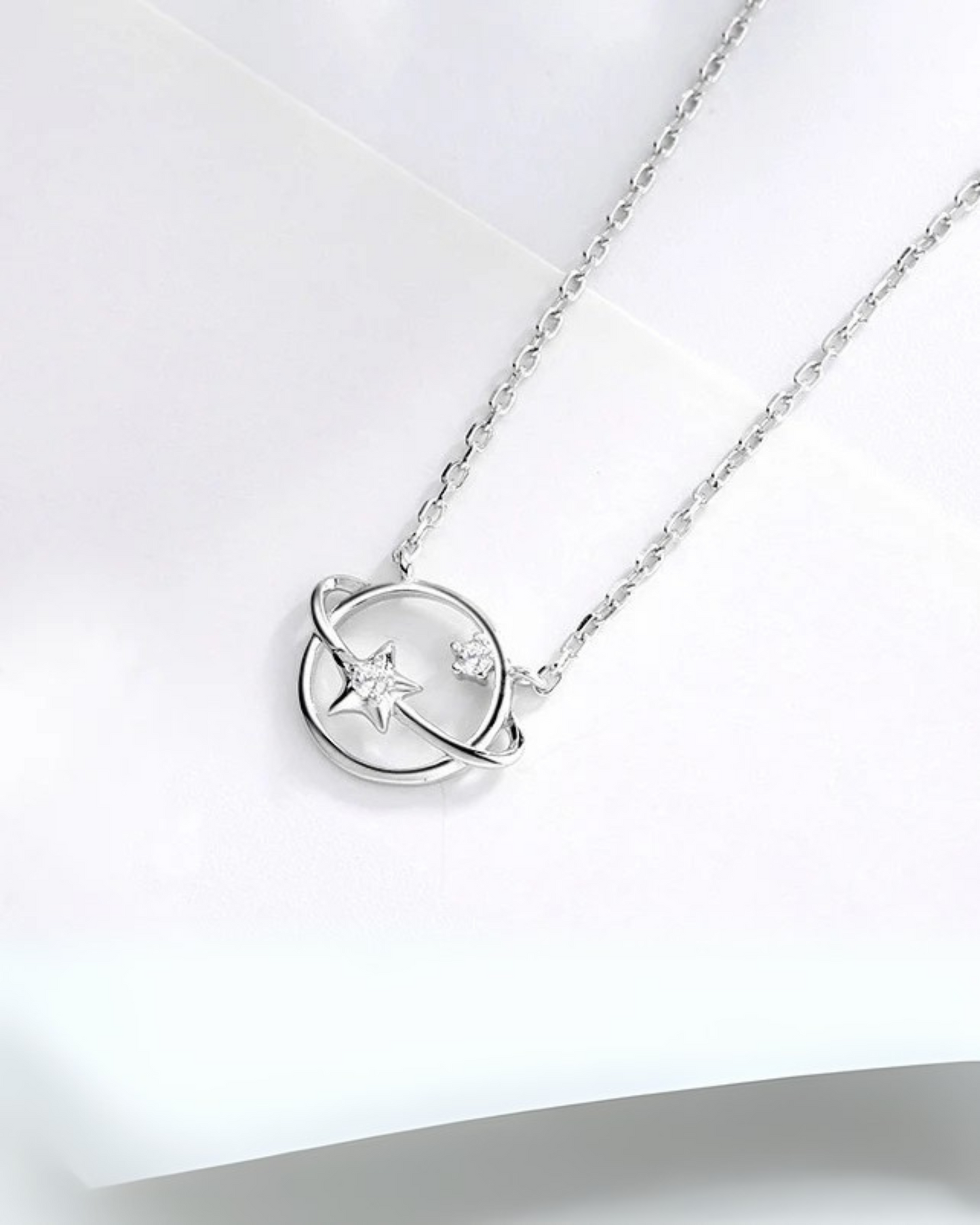 Celeste Knot Pendant Necklace