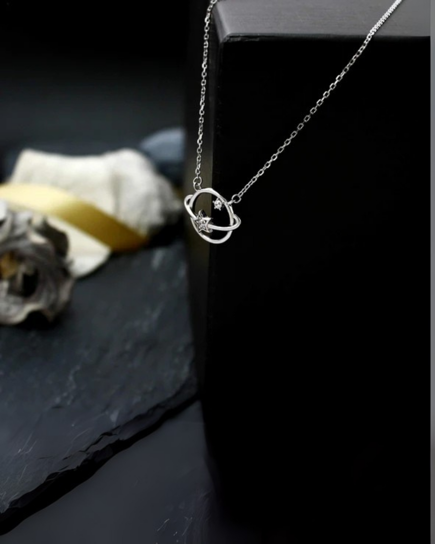 Celeste Knot Pendant Necklace