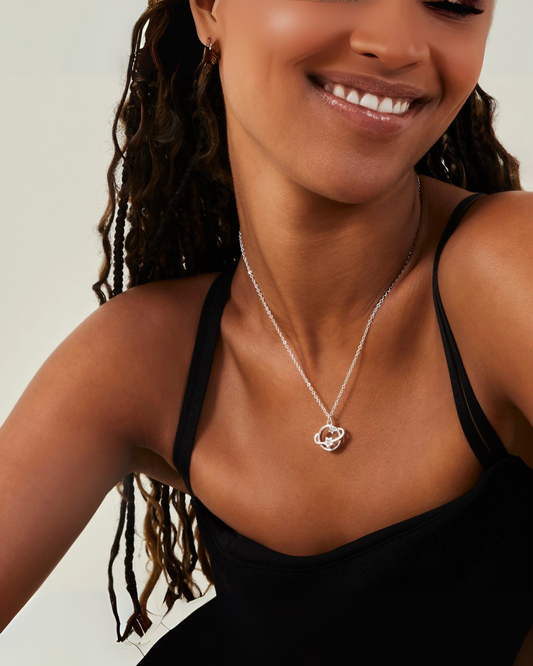 Celeste Knot Pendant Necklace