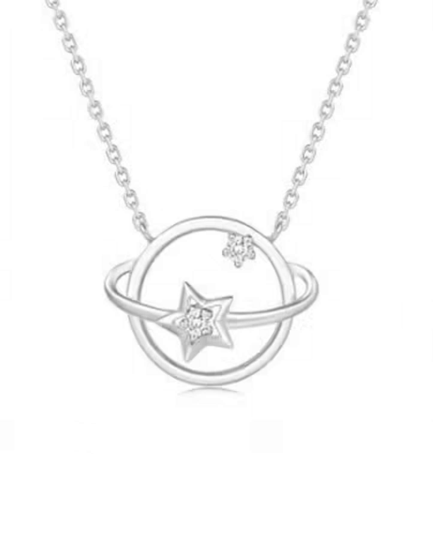 Celeste Knot Pendant Necklace