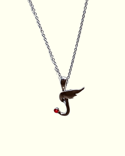 Angel Wing Harmony Pendant Necklace