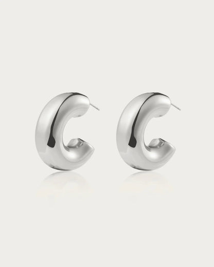 Chunky Hoop Earrings