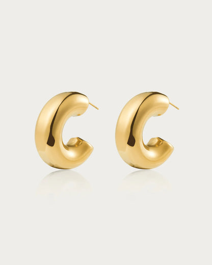 Chunky Hoop Earrings