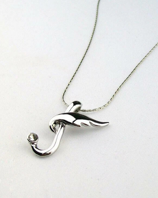 Angel Wing Harmony Pendant Necklace