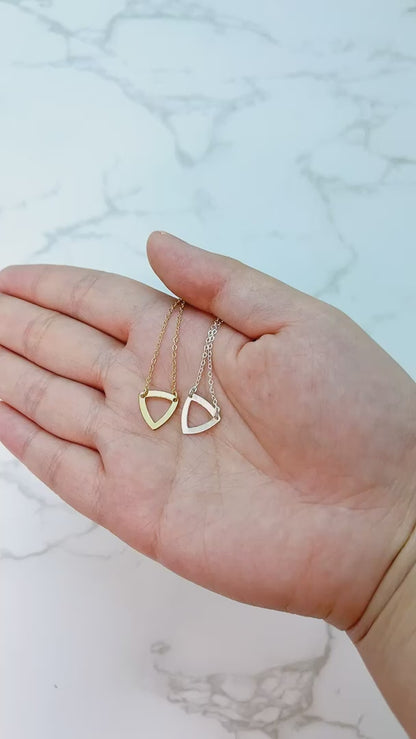 Triangle Pendant Necklace